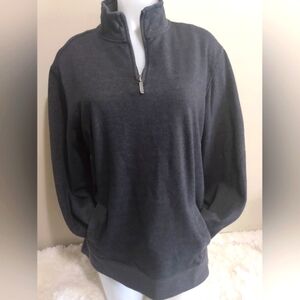 NWOT Club Room men's size medium 3/4 zip sweater